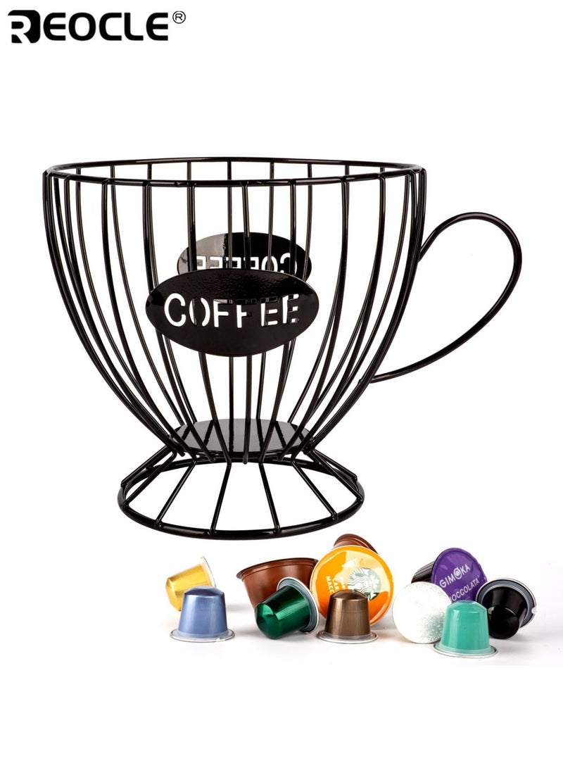 REOCLE Nordic Style Coffee Capsule Rack Luxury Home Storage Display Organizer for Coffee Shop Bar Snacks and Candy - Image 4